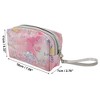 Unique Bargains Women's Durable Portable Heart Sequin Makeup Bag 1 Pc - image 2 of 3