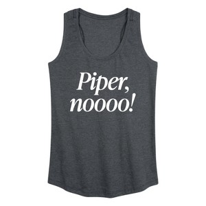 Women's - Instant Message - Piper No Graphic Racerback Tank - 1 of 4