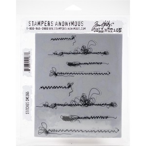 Tim Holtz Cling Stamps 7"X8.5" - 1 of 3