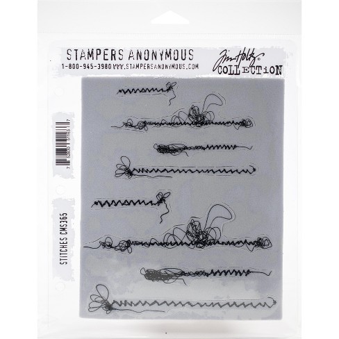 Stampers Anonymous Correspondence by Tim Holtz - Cling Mounted Stamps
