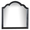Royal Hampton Dresser Mirror, Beveled Glass, Black Solid Wood Frame, 41x42 - 2 of 4