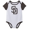 MLB San Diego Padres Infant Boys' 3pk Bodysuit - 2 of 4
