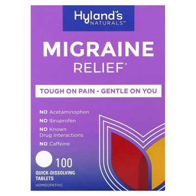 Hyland's Naturals Migraine Relief, 100 Quick-Dissolving Tablets