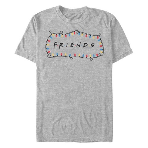 Men's Friends Christmas Lights Logo T-Shirt - image 1 of 4