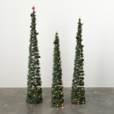 Northlight 11" Pine And Pine Cone "noel" Tabletop Christmas Decor : Target