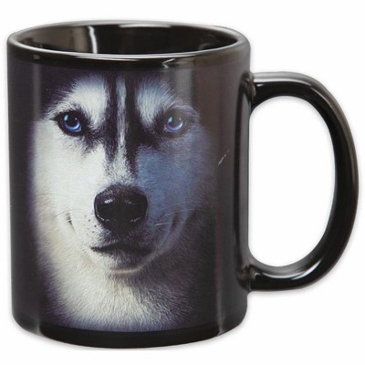 Just Funky Siberian Husky Face 11oz Coffe Mug