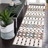 Machine Washable Boho Vintage Area Rug Non-Slip Non-Shedding Geometric Indoor Distressed Soft Low Pile Carpet for Living Room Bedroom Kitchen - 3 of 4