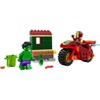 LEGO Marvel Iron Man with Bike and The Hulk Building Toy 76287 - image 4 of 4