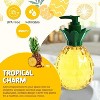 LunaLulinlk Pineapple Hand Soap Dispenser - Ocean Scented Liquid Soap - 12 oz - 2 of 4