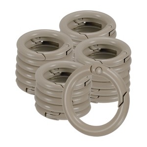 Unique Bargains Metal Spring O Rings Zinc Alloy Durable Multipurpose Lightweight Buckle 5/8 Inch - 1 of 4
