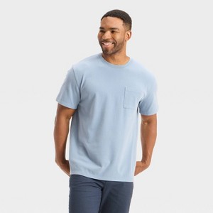 Men's Vintage Short Sleeve Pocket T-Shirt - Goodfellow & Co™ - 1 of 3