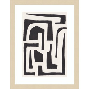 Amanti Art Neighborhood by Alisa Galitsyna Wood Framed Wall Art Print - 1 of 4