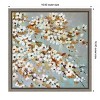 Amanti Art Seafill (Blossoms) by Irena Orlov Canvas Wall Art Print Framed 16 x 16-in. - 4 of 4