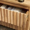 Conall 2 Drawer Nightstand - NST3103 - Oak - Safavieh - 2 of 4