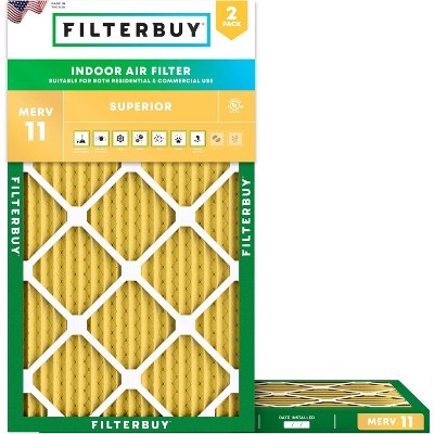 thumbnail image 2 of HDX 12 X 12 X 1 Standard Pleated Air Filter FPR 5 (Pack Of 12) - New 2 of 12