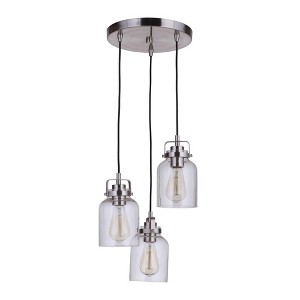 Craftmade Lighting Foxwood 3 - Light Pendant in  Brushed Polished Nickel - 1 of 2