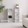 CLIHOME 8-Layer Adjustable Shelf Ultra-thin Bookshelf, Multi-functional Bookshelves, Display Cabinet, Uility Storage Shelves - 3 of 4