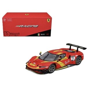 Bburago 2022 Ferrari 296 GT3 Ferrari Racing 1:43 Scale - 1 of 4
