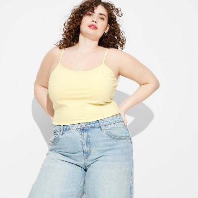 Women's Scoop Back Cami - Wild Fable™