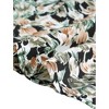 Allegra K Women's Summer Floral Elastic Waist High Low Ruffle Hem Midi Skirts - 4 of 4