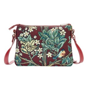 Signare USA William Morris Tree Of Life Red Crossbody Bag - 1 of 4