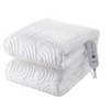 King Heated Mattress Pad - Breathable Air Layer Electric Mattress Pad Cover, 78"x80" - 3 of 4