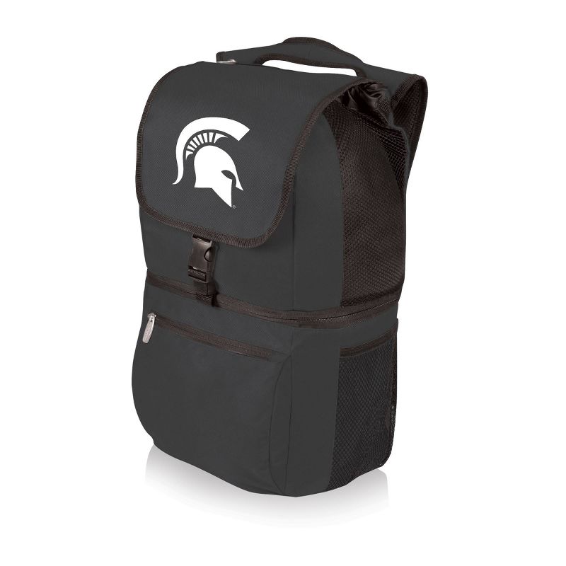 NCAA Michigan State Spartans Zuma Backpack Cooler - Black, 1 of 4