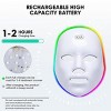 IGIA Re-GEN LED Light Therapy Facial Mask – Rejuvenates Skin, Reduces Wrinkles & Acne, 7-Color Light Settings, USB Rechargeable - 4 of 4