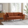 MINIMORE Modern Style 85''W Lassie 3Seater Square Arm Sofa - 2 of 4
