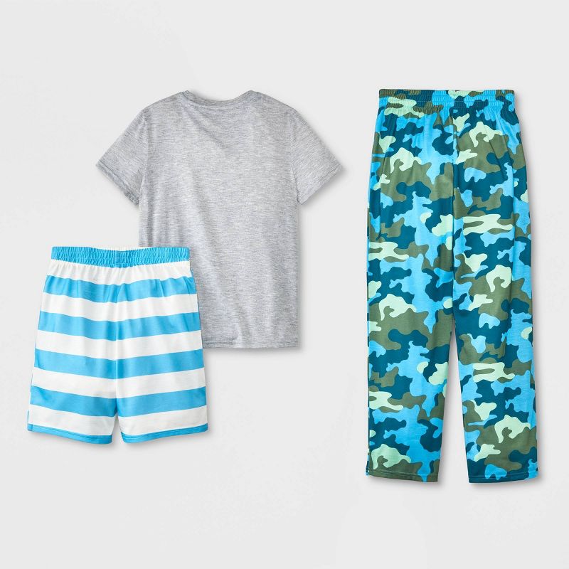 Boys' 3pc Short Sleeve Pajama Set - Cat & Jack™, 3 of 6