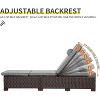 Lviden Outdoor PE Wicker Chaise Lounge Set - 3 of 3