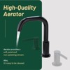 Cobbe Double Handle Bathroom Sink Faucet for Vanity 3-Hole Widespread Faucet Matte Black - 4 of 4