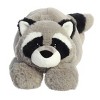 Aurora Large Raccoon Snoozles Laid-back Stuffed Animal Gray 18" - 2 of 4
