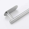 Attop bathroom silver towel rack, adhesive towel bar, hand towel holder, kitchen towel rack, no-drill towel rack, bathroom accessories. - 2 of 4