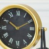 VIP Metal 10 in. Black Table Clock - 4 of 4