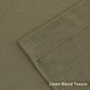 Linen Blend Curtains Solid Curtains for Living Room Bedroom Curtains with Grommet Light Filtering, 2 Pieces - 3 of 4
