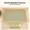 KeaBabies Isla Waterproof Crib Sheets for Boys, Girls, 2pk Baby Fitted Crib Sheet, Waterproof Crib Mattress Protector Sheets - 4 of 4