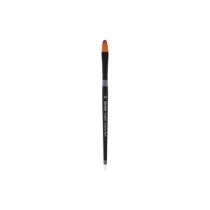 Creative Mark Beste Golden Taklon Filbert #12 - 2 Pack Artist Brush, Professional Watercolor Brushes, For Acrylic Painting, Short Handle, Sharp Edges, - 1 of 4