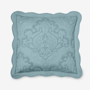 BrylaneHome Amelia Euro Sham - Euro, Seaglass - 1 of 3