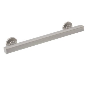 Sumner Street Home Hardware 10pk Flynn 5-1/2" Satin Nickel Bar Pulls: Zinc Cabinet Knobs, 5.5 Center to Center, Silver Finish - 1 of 4