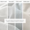 Sapphtopaz 3 PCS/4 PCS Cotton Blend Jersey Knit Comforter Set,Bed Set with 1 Flat Sheet,1 Fitted Sheet,1/2 Pillowcase,Bedding Set for All Seasons - 3 of 4