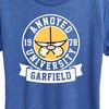 Women's - Garfield - Annoyed University Short Sleeve Graphic T-Shirt - 2 of 4