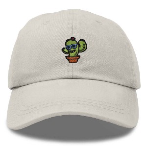Dalix Cactus Embroidered Cap Cotton Baseball Summer Cool Dad Hat Mens - 1 of 4