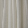 Nicole Miller Faux Linen Slub Textured Hidden Tab/Rod Pocket Top Light Filtering Curtain Panel Pair, 54"x84", Linen - 2 of 4
