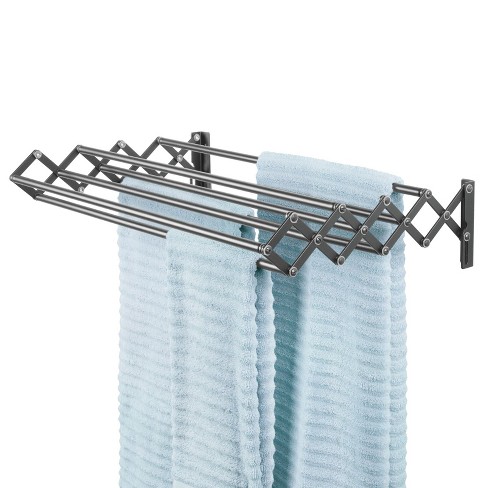 Costway 2-level Foldable Clothes Drying Rack Laundry Rack With  Height-adjustable Gullwings : Target