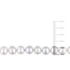 EVERLY JEWELRY | Sterling Silver 6.5-7mm Cultured Freshwater Pearl Strand - 18 in - 3 of 4