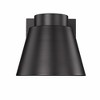 Asher Collection Black Aluminum Outdoor Wall Sconce - LED, Dimmable, 850 Lumens - 4 of 4