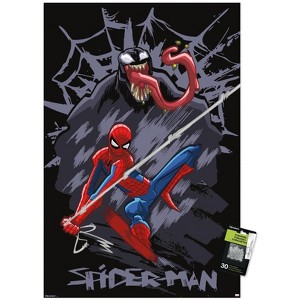 Trends International Marvel Spider-Man: Inked - Venom Unframed Wall Poster Prints - 1 of 4