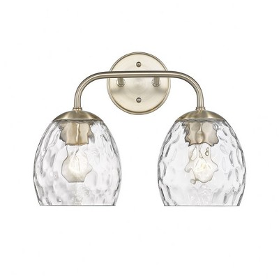 Millennium Lighting Gallos 2 - Light Vanity in  Modern Gold
