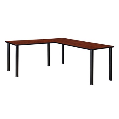 60x24 Palace Training Table With Modesty Panel Cherry/black - Regency :  Target